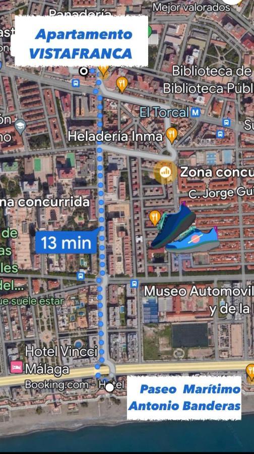 Apartamento Vistafranca Malaga Ngoại thất bức ảnh